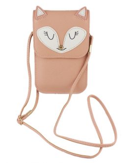 Crossbody Bags Faux Leather Fox Pattern Adjustable Small Bags