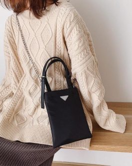 Daily Casual Oxford Cloth Cross body Shopping Totes Bag