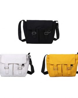 Multi-Functional Solid Color Big Messenger handbag