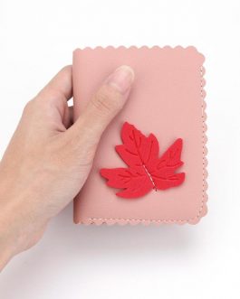 New Fashion Delicate Leather Multi-function Card Holder Short Wallet