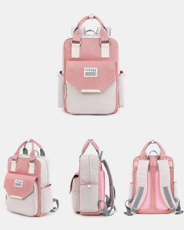 Fashion Multi-color Anti-theft Backpack