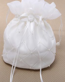 Pearls Wedding Handbag for Brides