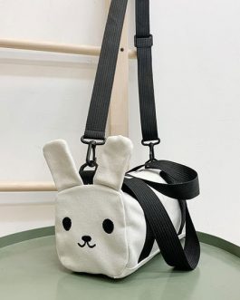 Sweet Lolita Bag Bunny Canvas Cross Body Bag