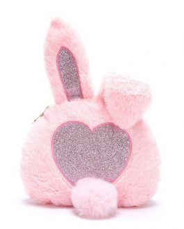 Sweet Lolita Bunny Faux Fur Cross Body Bag