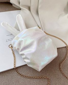 Sweet Lolita Handbag Bunny Ear PU Leather Cross Body Bag